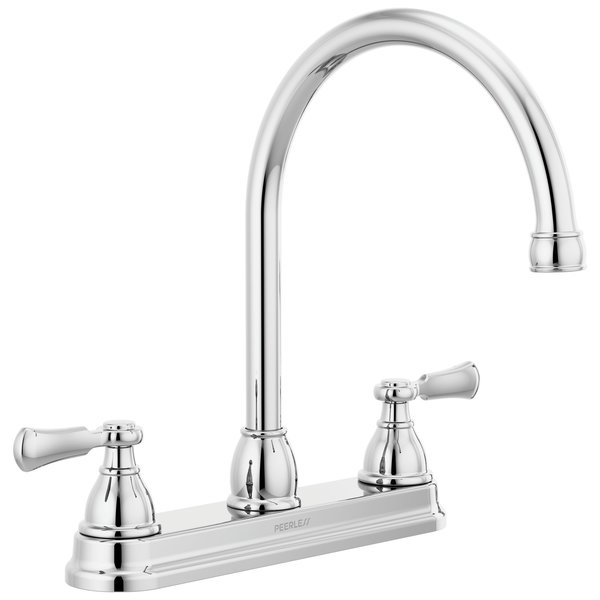 Peerless Elmhurst Two-Handle Kitchen Faucet With Twist Aerator P2965LF